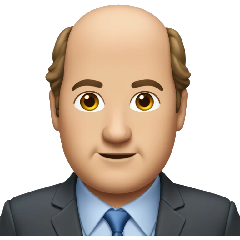 Brian Baumgartner wearing suit  emoji