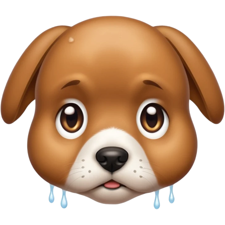 Sad puppy eyes emoji