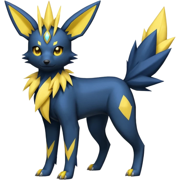Umbreon-Manectric-Jolteon-Fakemon-hybrid -fusion- full body emoji