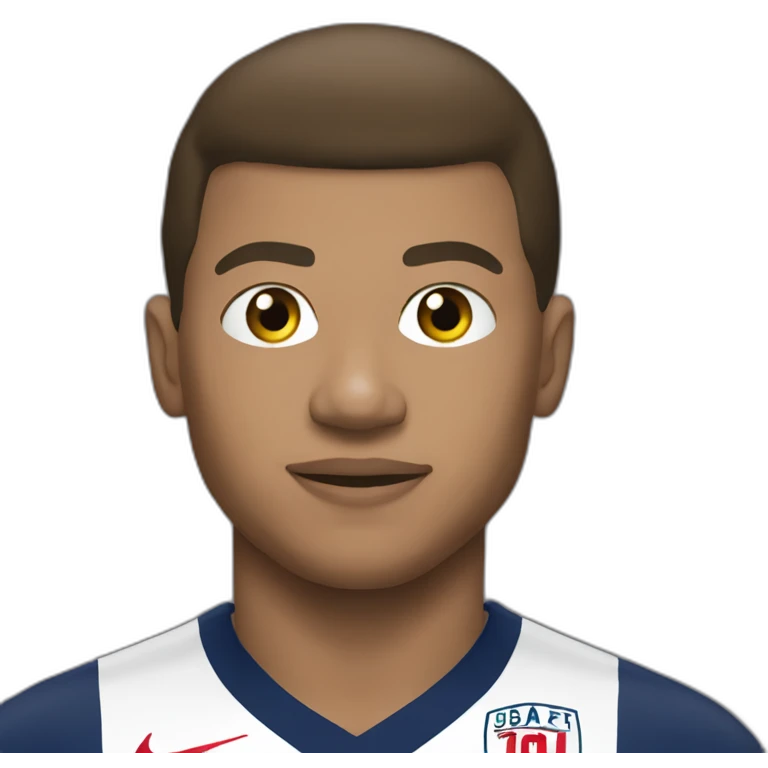 Kyllian Mbappé emoji