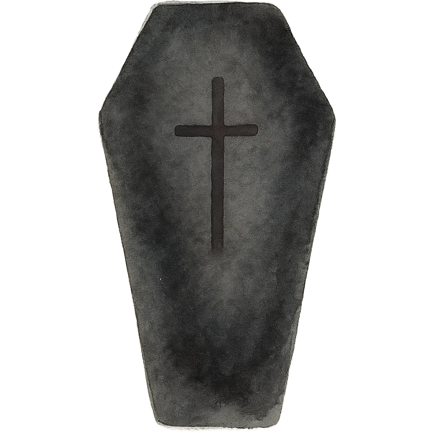 gothic object, soft and dark emoji