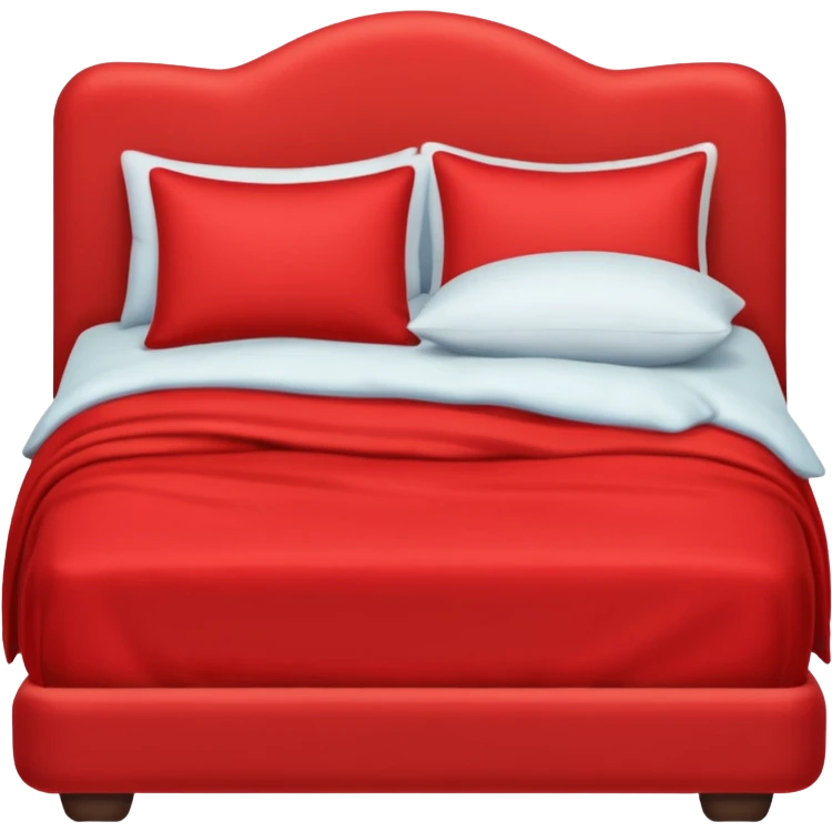 red bed emoji emoji