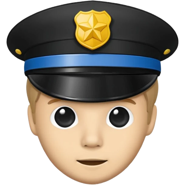 A police labeled CEP emoji
