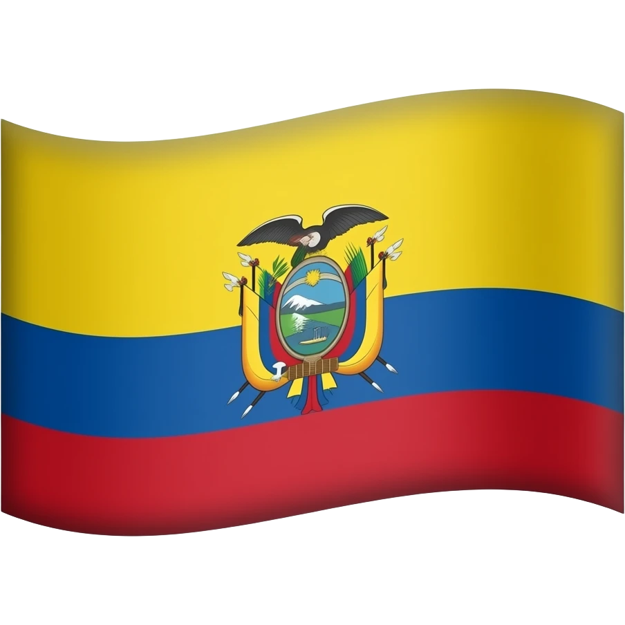 Flag of ecuaney emoji