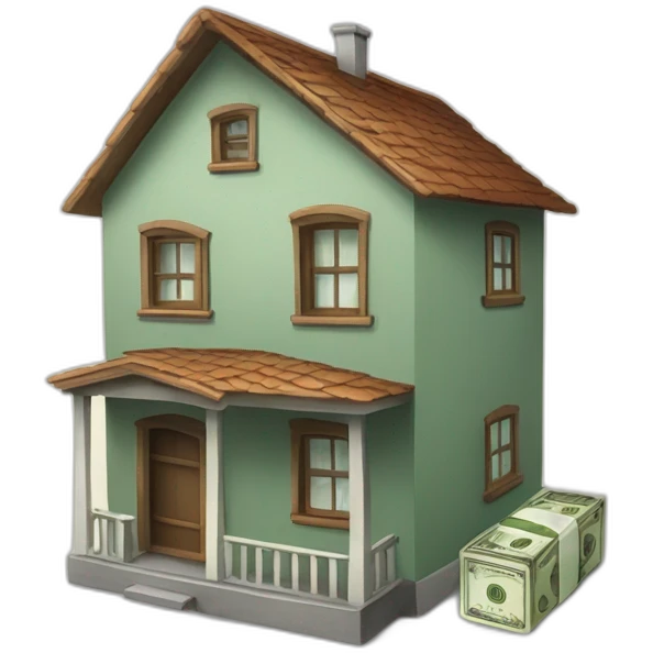 casa y dinero emoji