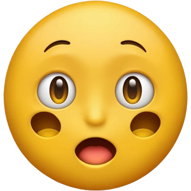 Emoji qui tire nerveusement la langue emoji