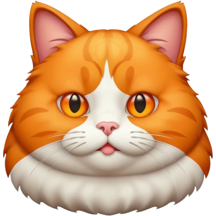 Fat cat emoji