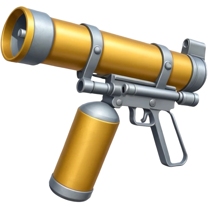 Shoulder mounted rocket launcher emoji