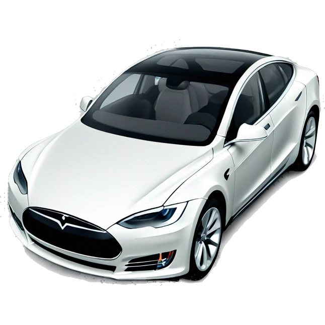 Tesla car  emoji