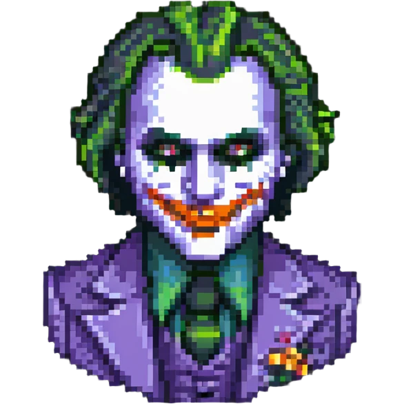 Joker from DC comics emoji