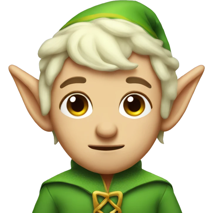 Sleepy elf emoji
