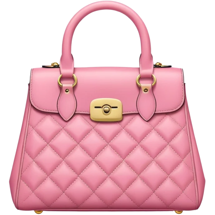 pink designer bag emoji