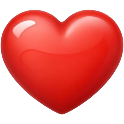 red heart emoji