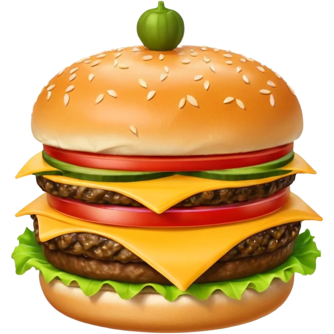 Hamburger emoji