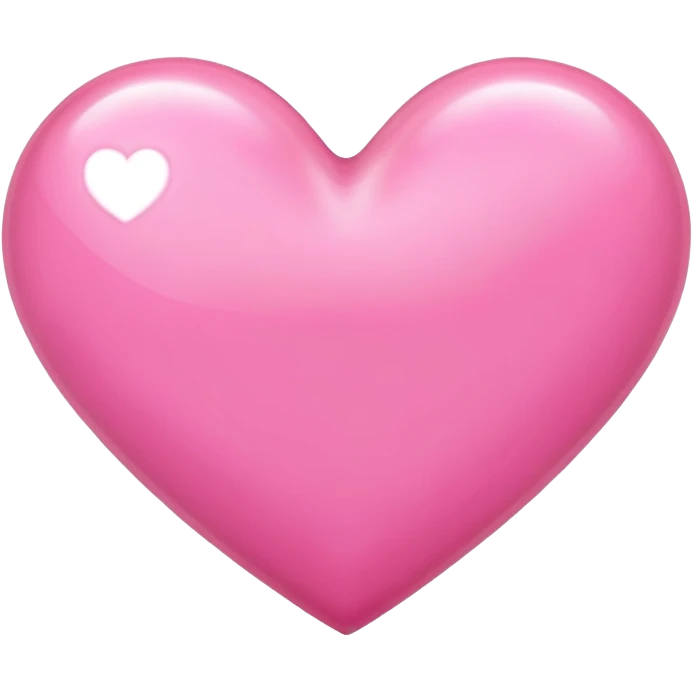 Pink heart emoji