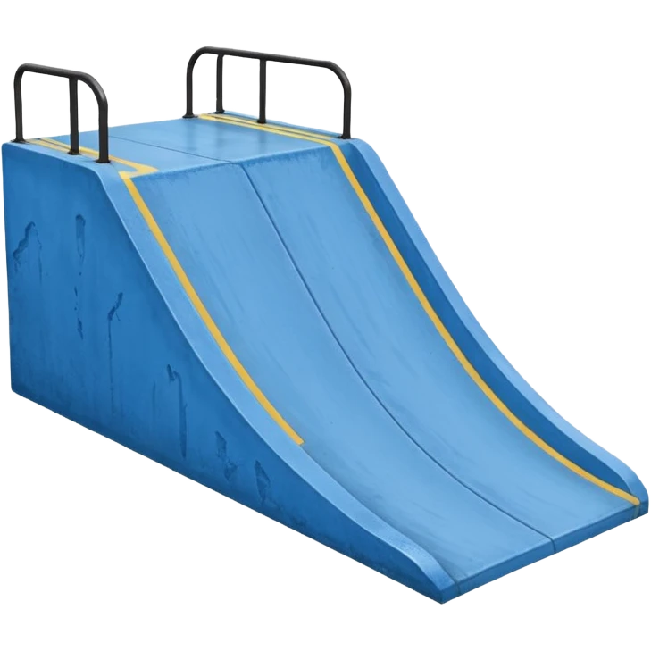 Skatepark blue emoji