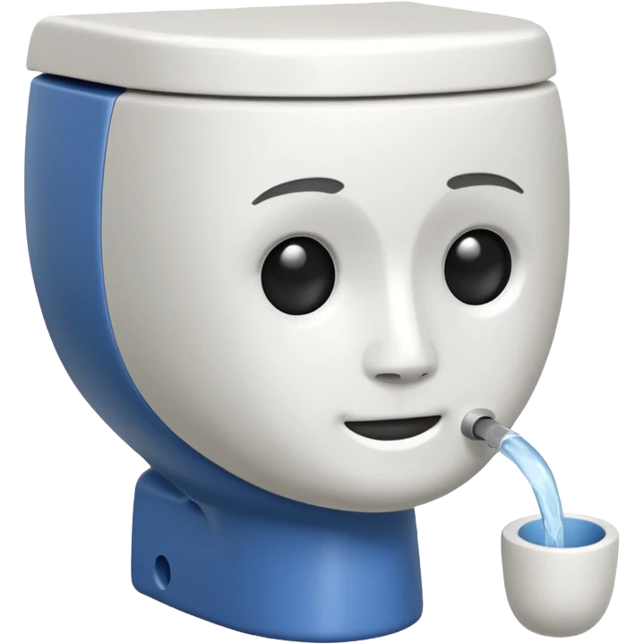 Sibidi toilet with a head  emoji