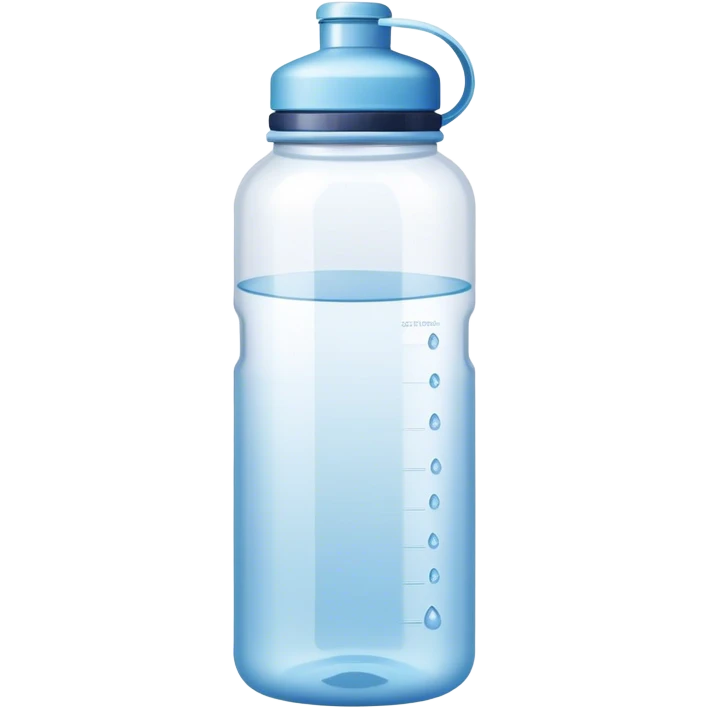 Aesthetic workout water bottle emoji