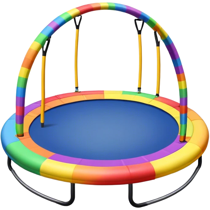  rainbow Trampoline emoji