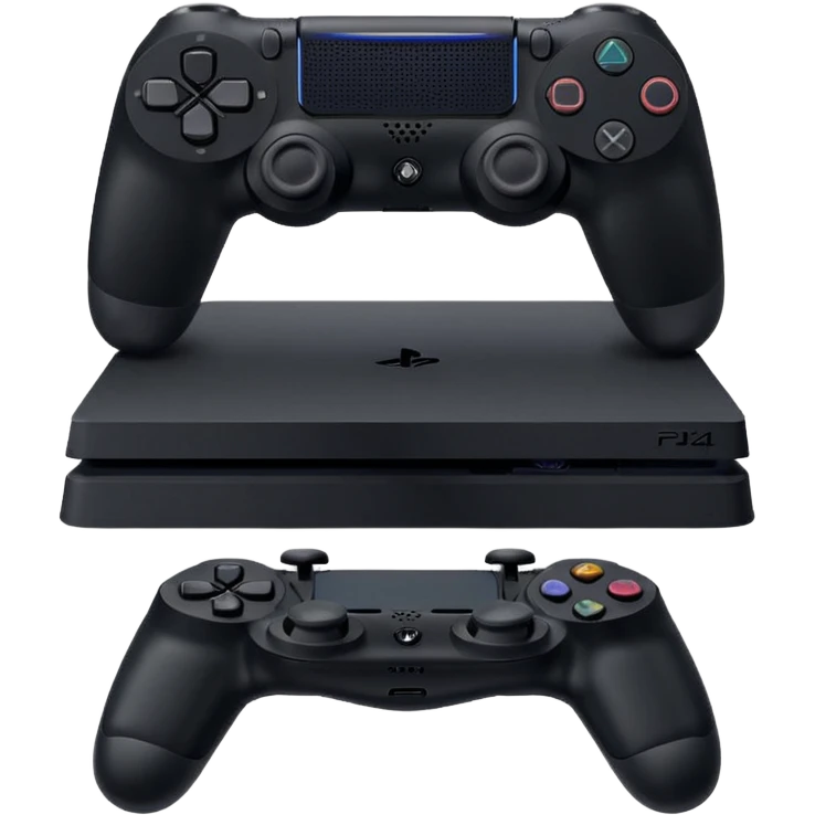 ps4 slim console only emoji