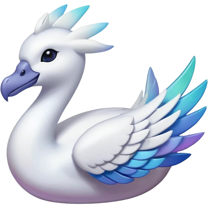 Pokemon red and green legendary Lugia emoji