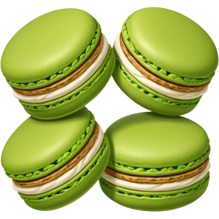Green Macaroon emoji