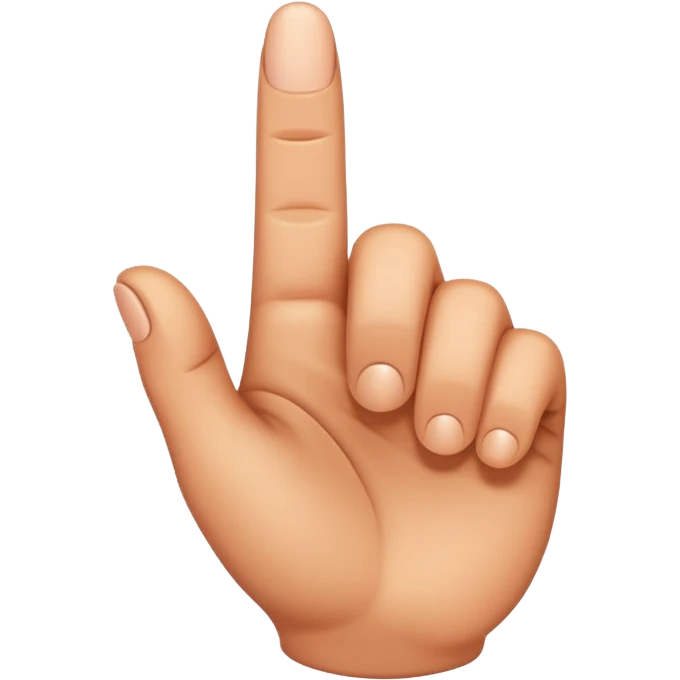 انزل اصبع السبابة emoji