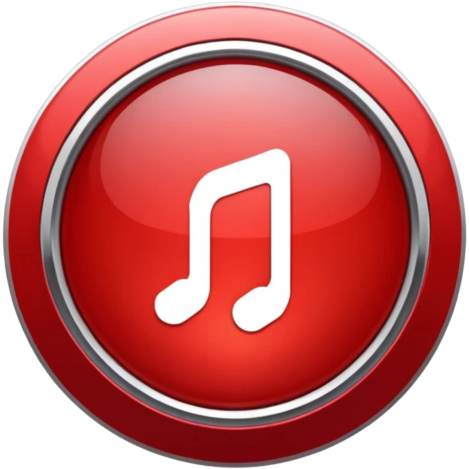 streaming service icon with red background emoji