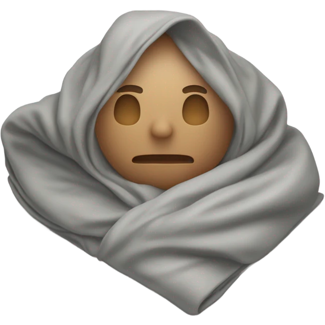 Human blanket  emoji