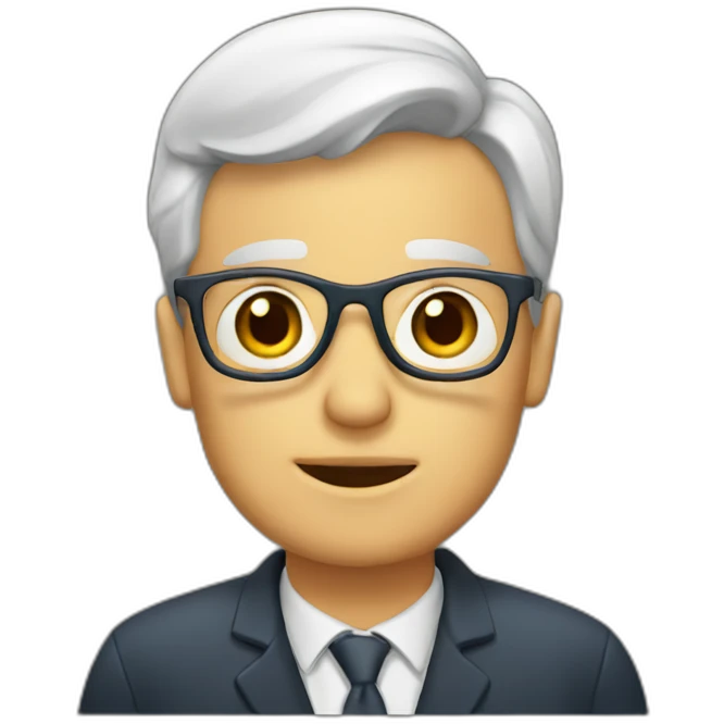Fish school teacher emoji
