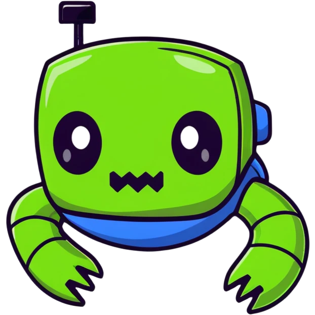 robot space invader hybrid emoji