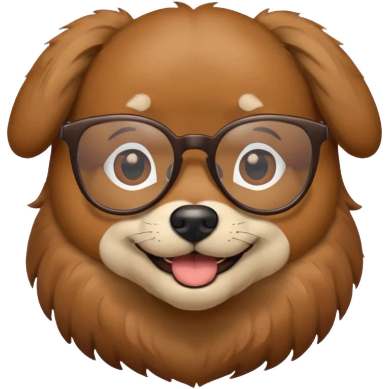 gözlüklü hayvanlar emoji