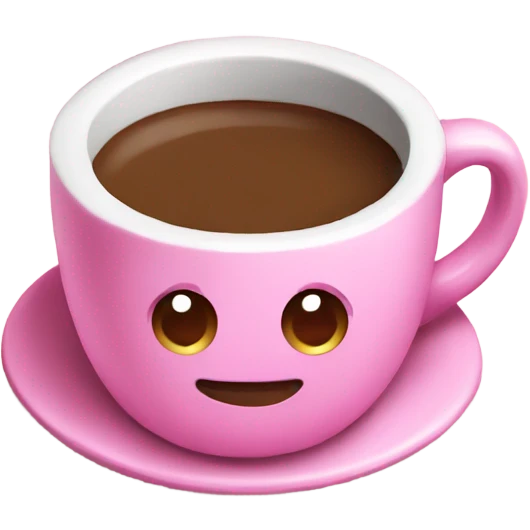 Coffe pink  emoji