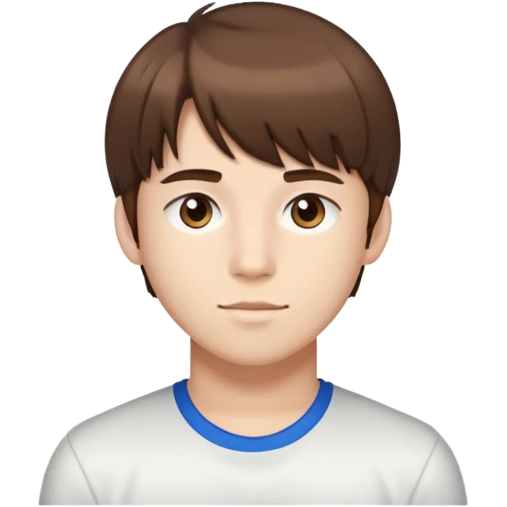 - Nam
- 20 tuổi
- Da trắng
- Tóc nâu , để mái che trán
- Mặt đẹp trai
- Huấn luyện viên
 emoji