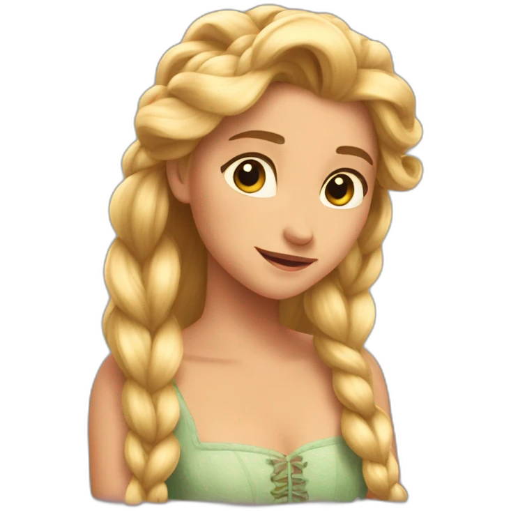 raiponce emoji