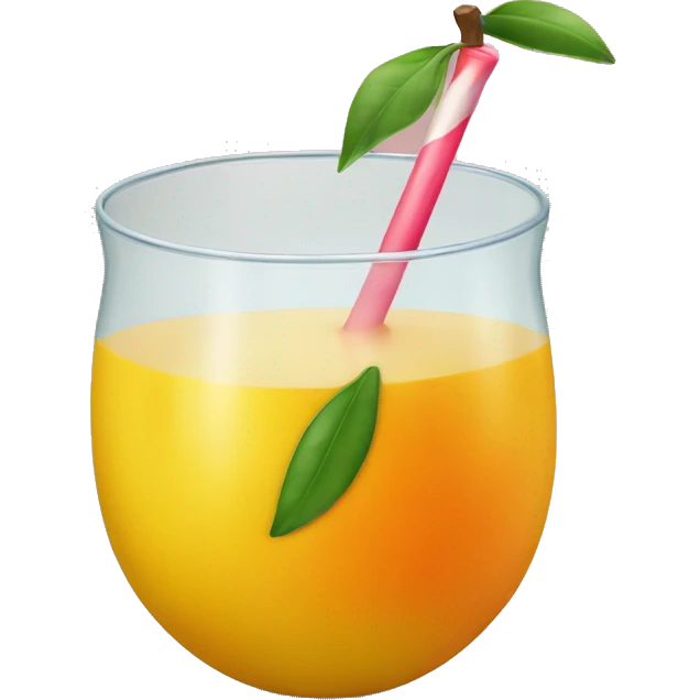 Mango drink  emoji