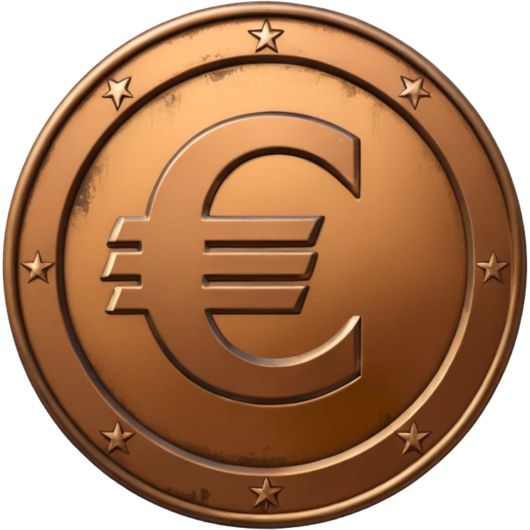 Euro bronce Sign emoji