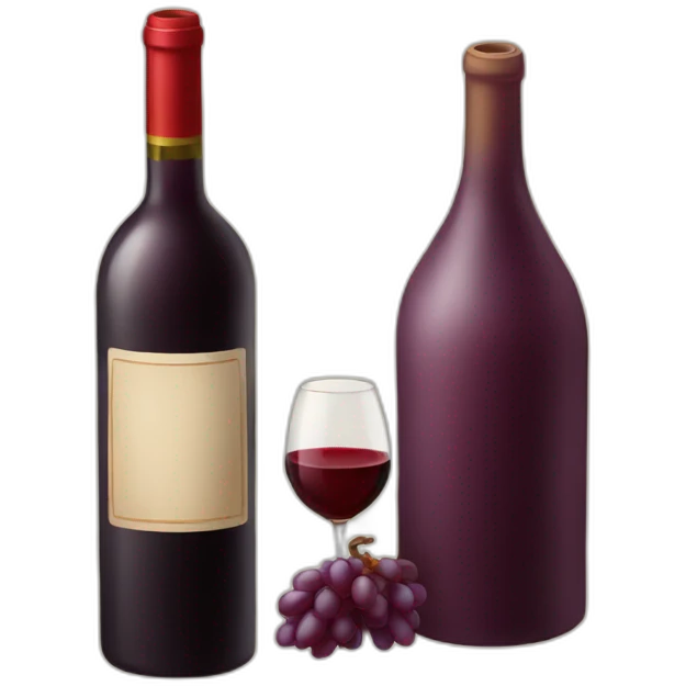 red wine emoji