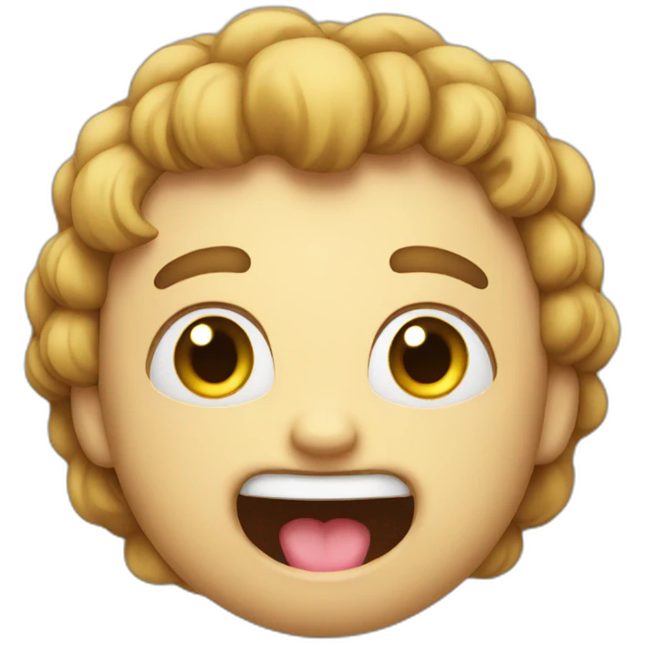 Mewing emoji