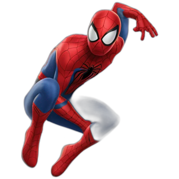 Spider man qui prend une photo emoji