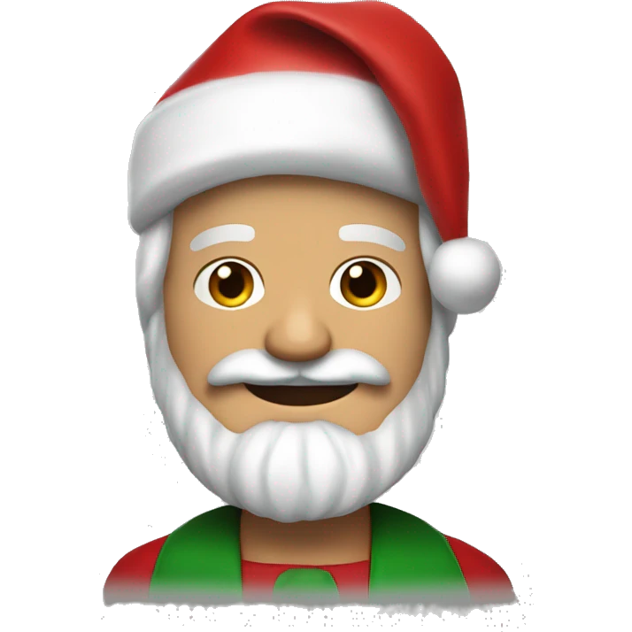 Pedro Pascal as Santa Claus  emoji