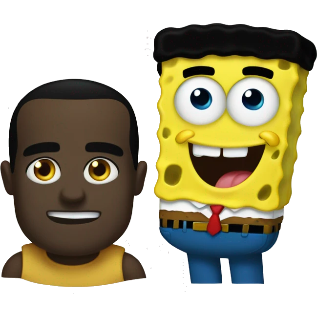 Diddy  and spongbob emoji