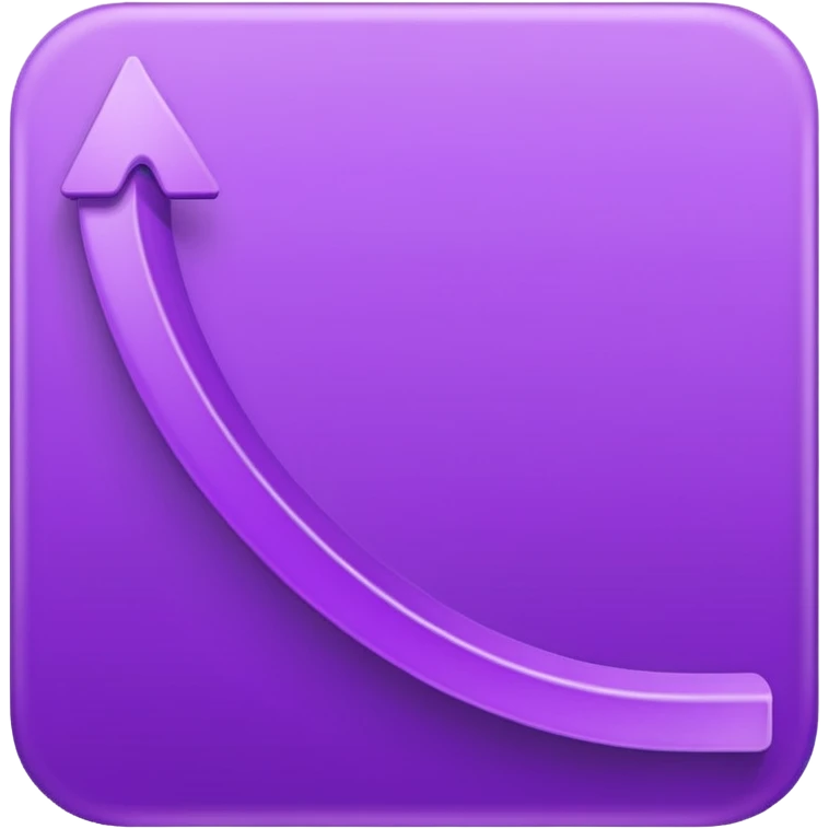 curve going up increasing emoji