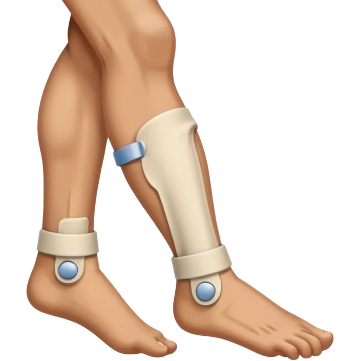 Sexy person with two broken ankles emoji