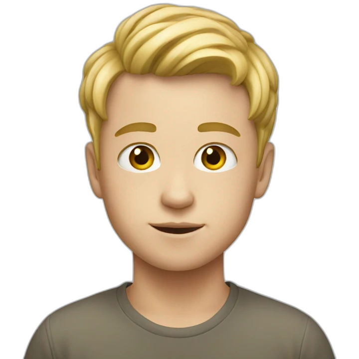 White kid emoji