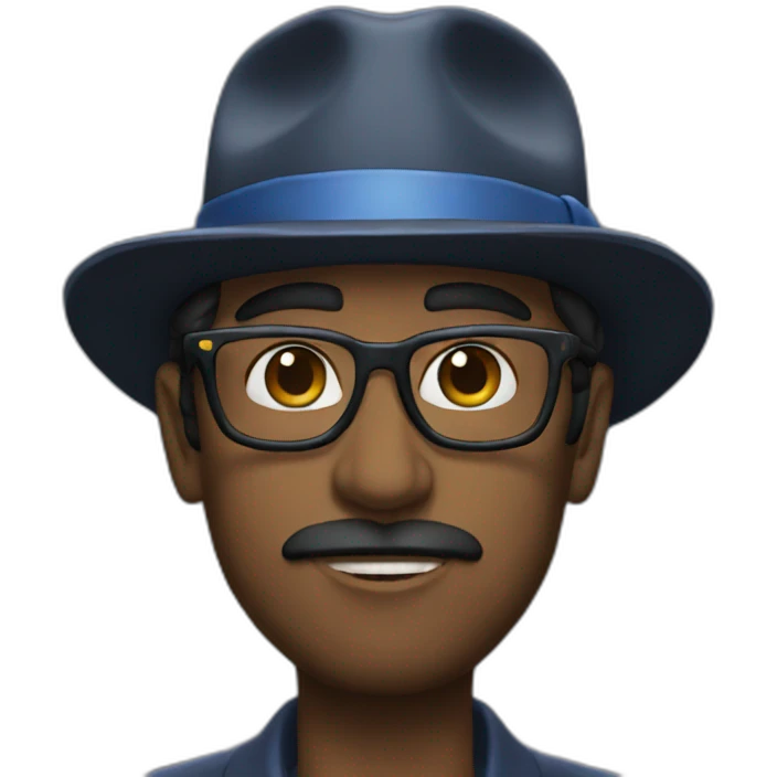 Elwood blues emoji