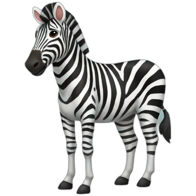 Zebra emoji