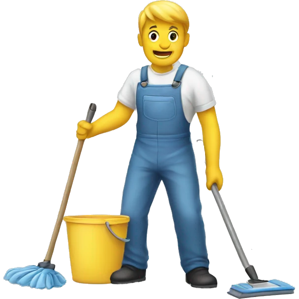 Cleaning  emoji