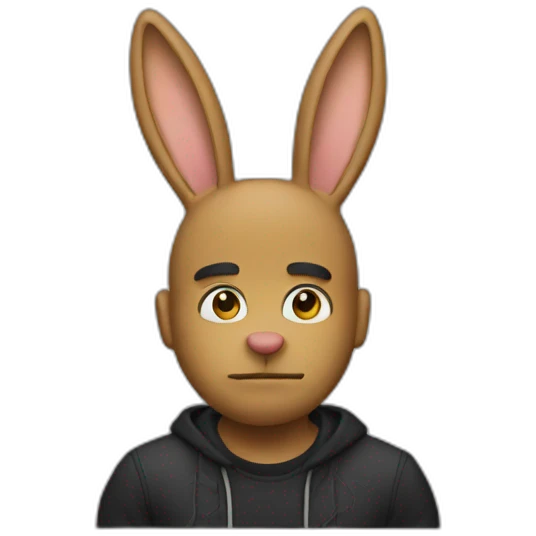 Bad bunny emoji