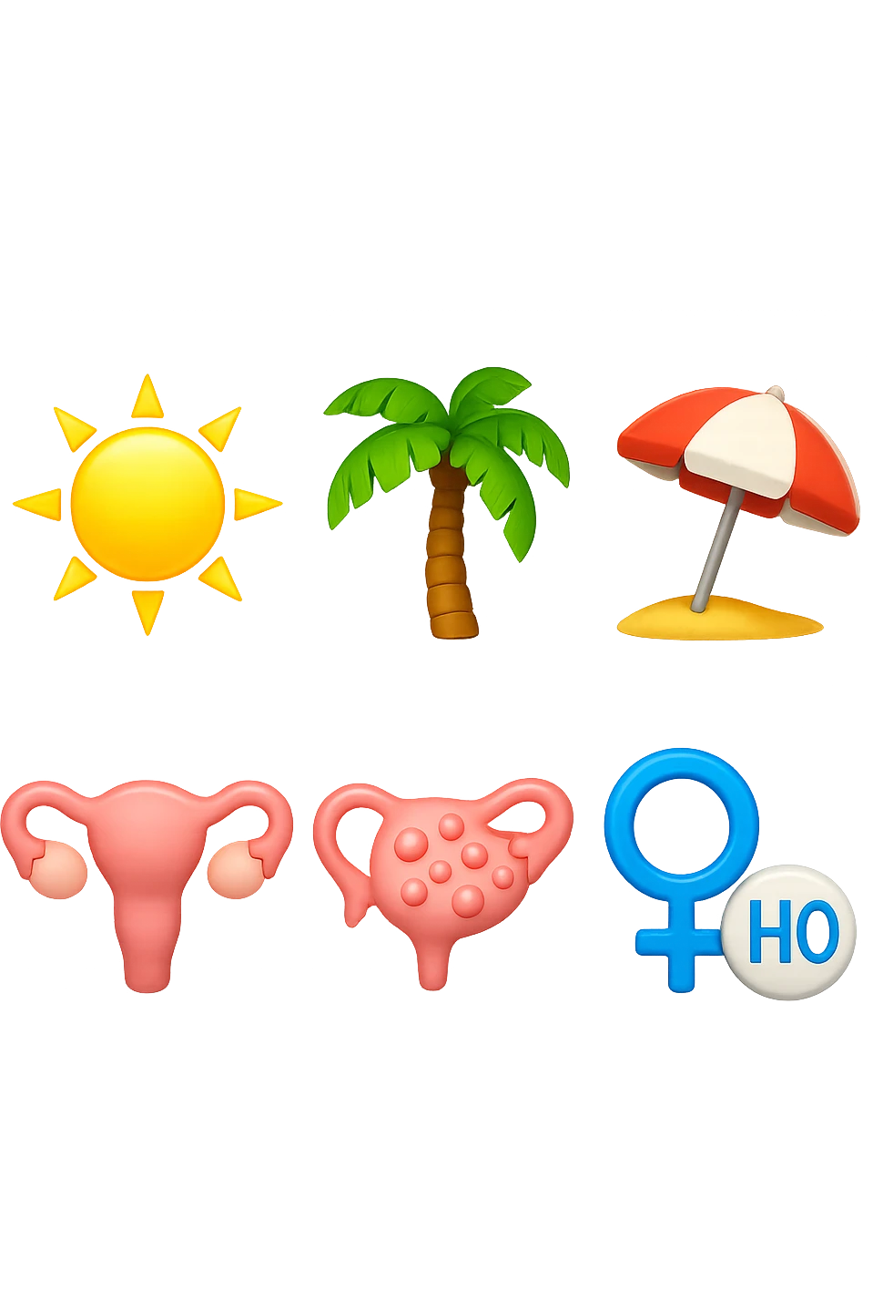 ESTATE E PCOS EMOJI STILE IPHONE emoji